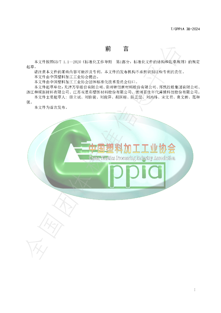 T/CPPIA 38-2024 标准预览