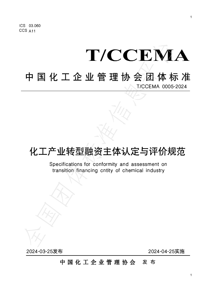 T/CCEMA 0005-2024 标准预览