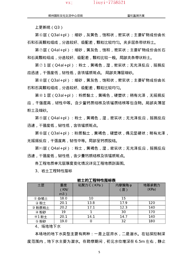 [郑州]会议中心基坑监测方案(2021,35P)_第8页