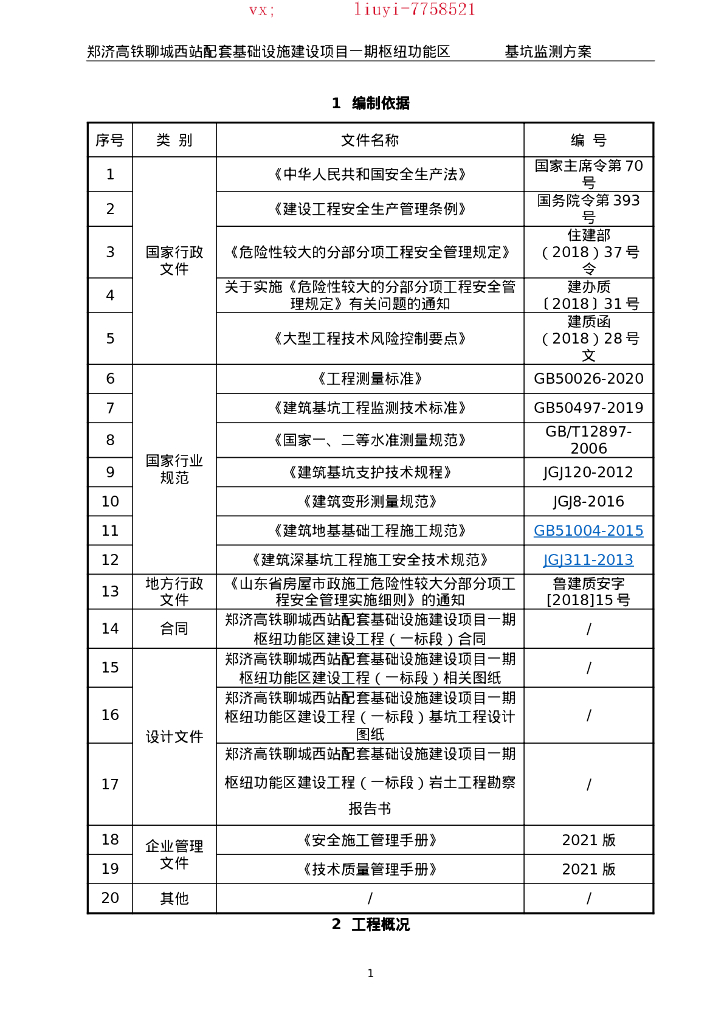 基础设施建设项目基坑监测方案（2021,83P）_第7页
