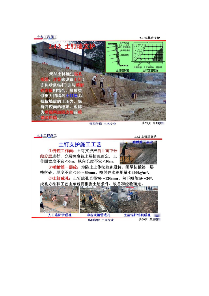 图解边坡支护工程施工与基坑的支护_第8页
