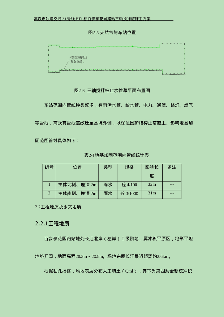 [武汉]地铁站三轴搅拌桩施工方案_第7页