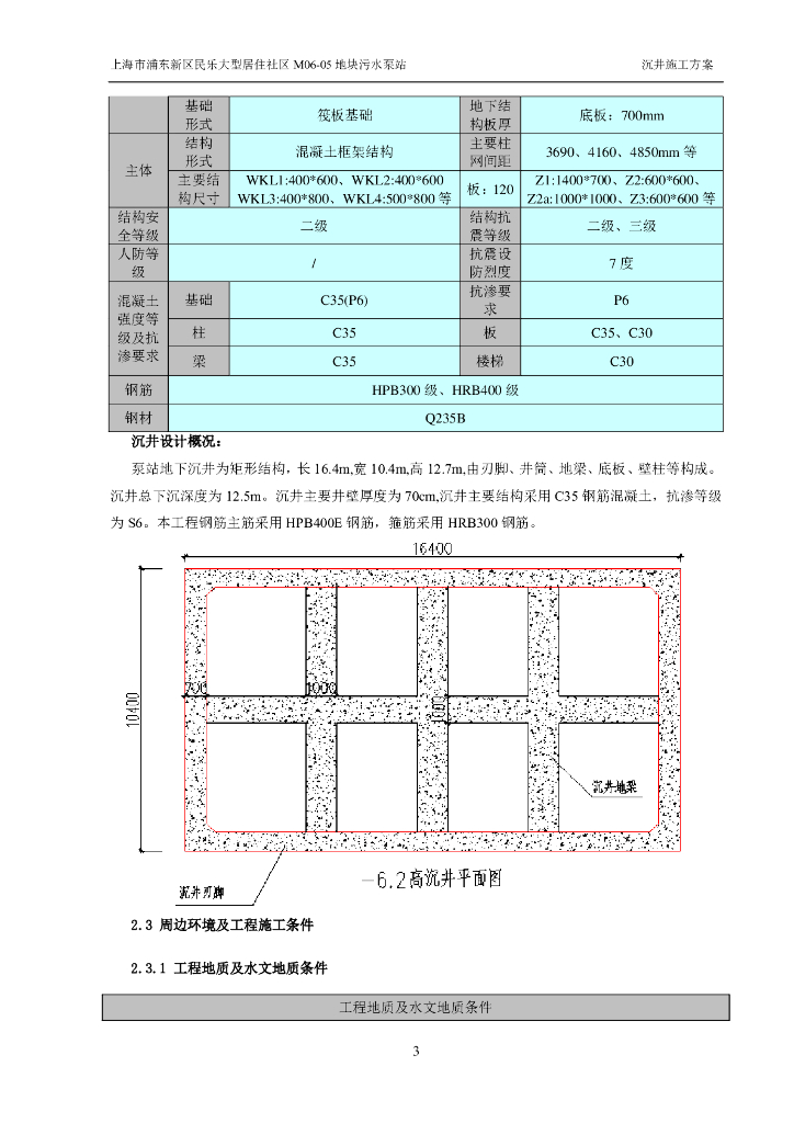 [上海]污水泵站沉井施工方案（2019，72P）_第6页