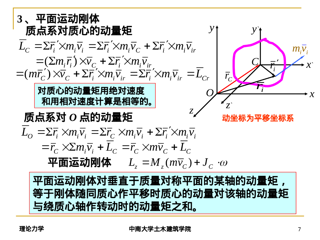 理论力学之动量矩定理（69P）_第7页