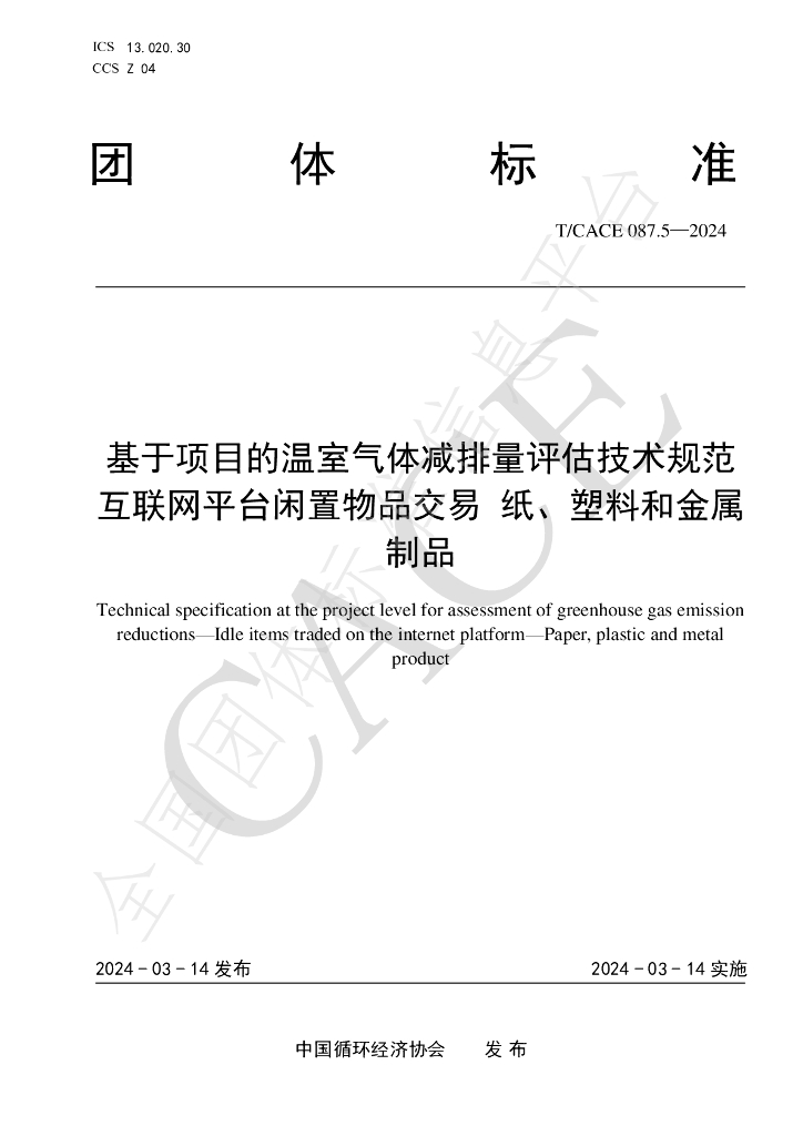T/CACE 087.5-2024 标准预览