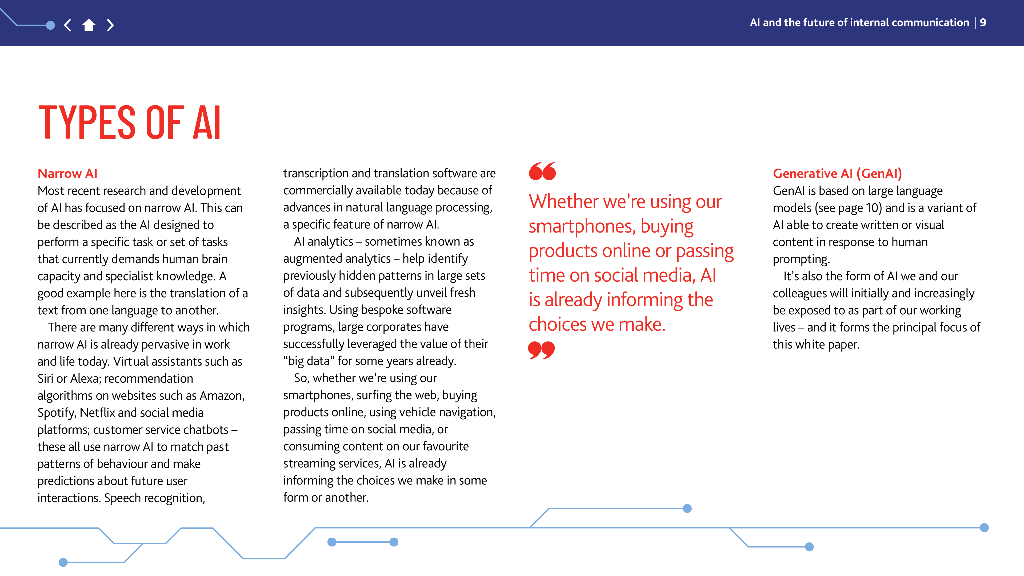 国际通信研究所：人工智能和内部沟通的未来白皮书2023（英文版）_第9页