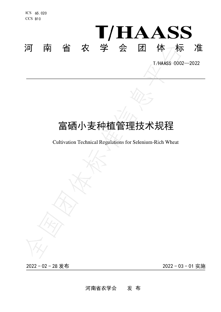 T/HAASS 0002-2022 标准预览
