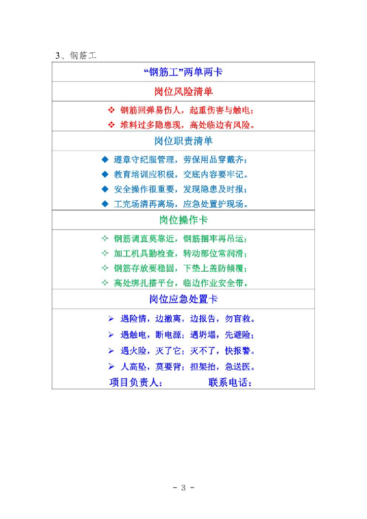 重庆市房屋市政工程“两单两卡”（2022年）_第6页