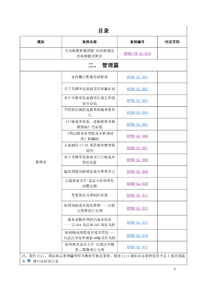 名企成本案例信息卡汇编（2021年）_第6页