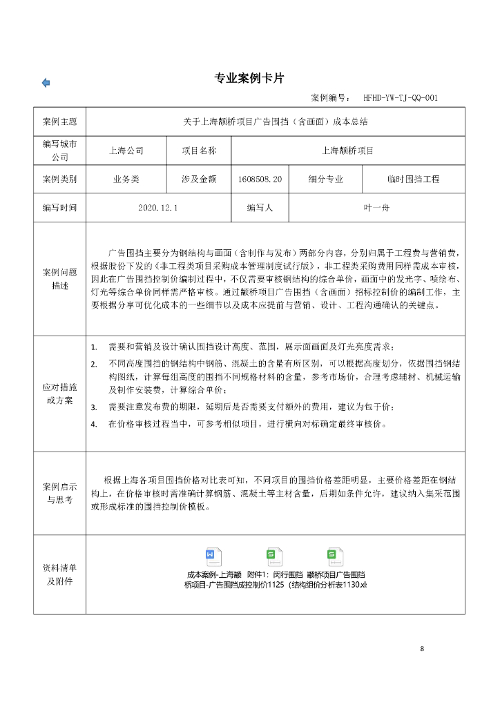 名企成本案例信息卡汇编（2021年）_第8页