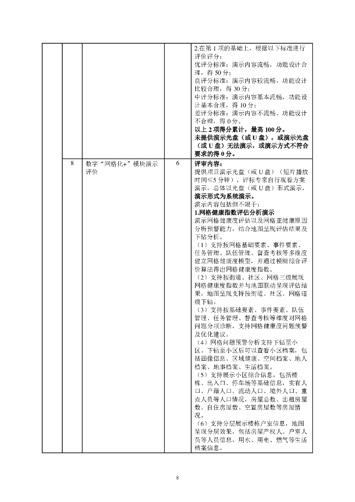 深圳市“平安南山”社会治理智能化平台项目招标文件_第8页