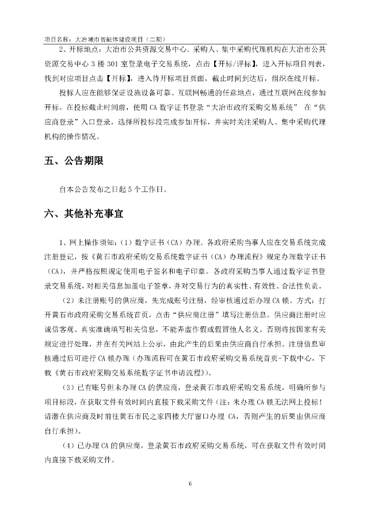 大冶城市智能体建设项目（二期）招标文件_第7页
