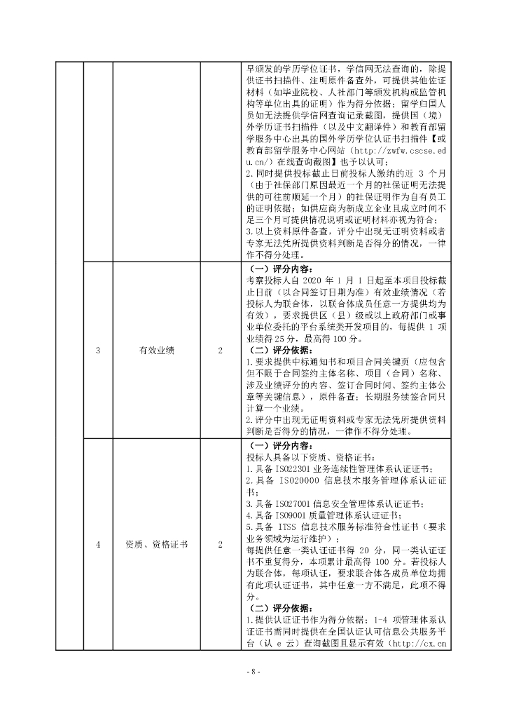 深圳市大鹏新区智慧教育一期项目招标文件_第8页