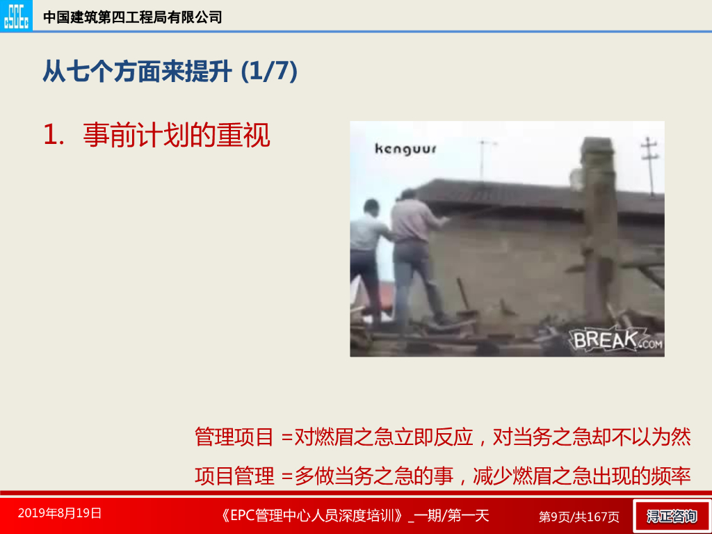 中建项目管理知识体系培训（166页）_第8页