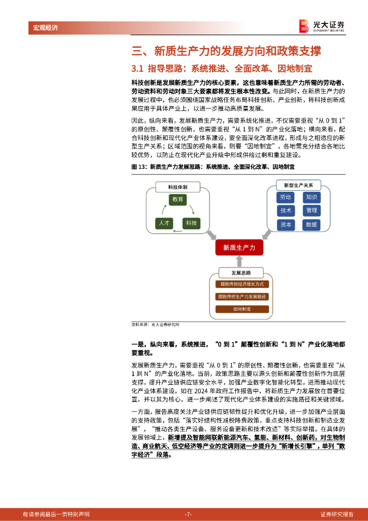 光大证券：《新型生产关系与新质生产力》系列第一篇：新质生产力：国际视角、发展方向、政策支撑_第7页