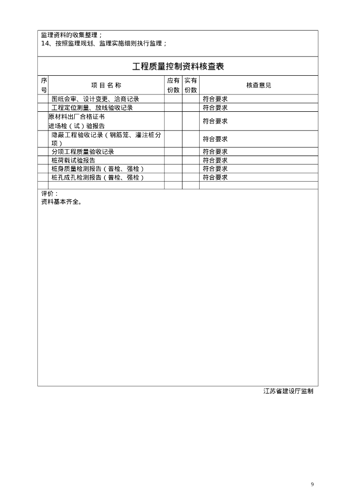 保障房桩基分部验收工程质量评估报告_第9页