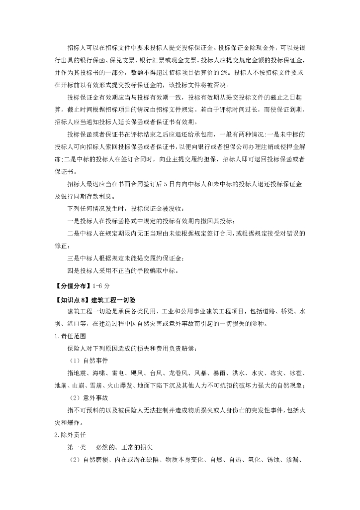 2024年监理工程师考试《合同管理》快学40点_第6页