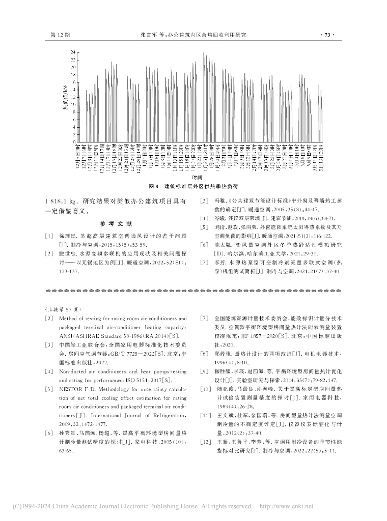 办公建筑内区余热回收利用研究_第6页