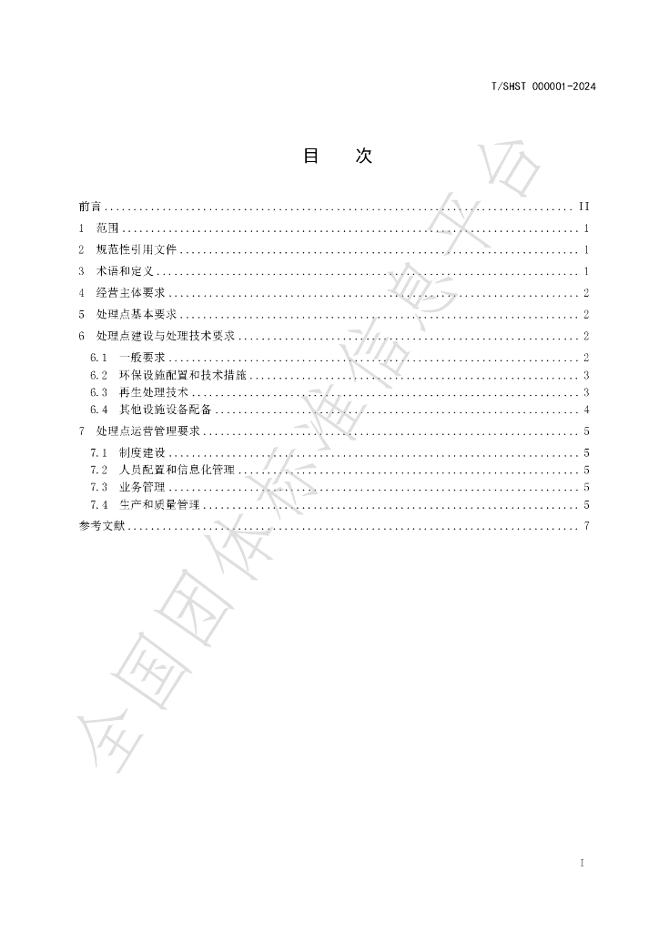 T/SHST 000001-2024 标准预览