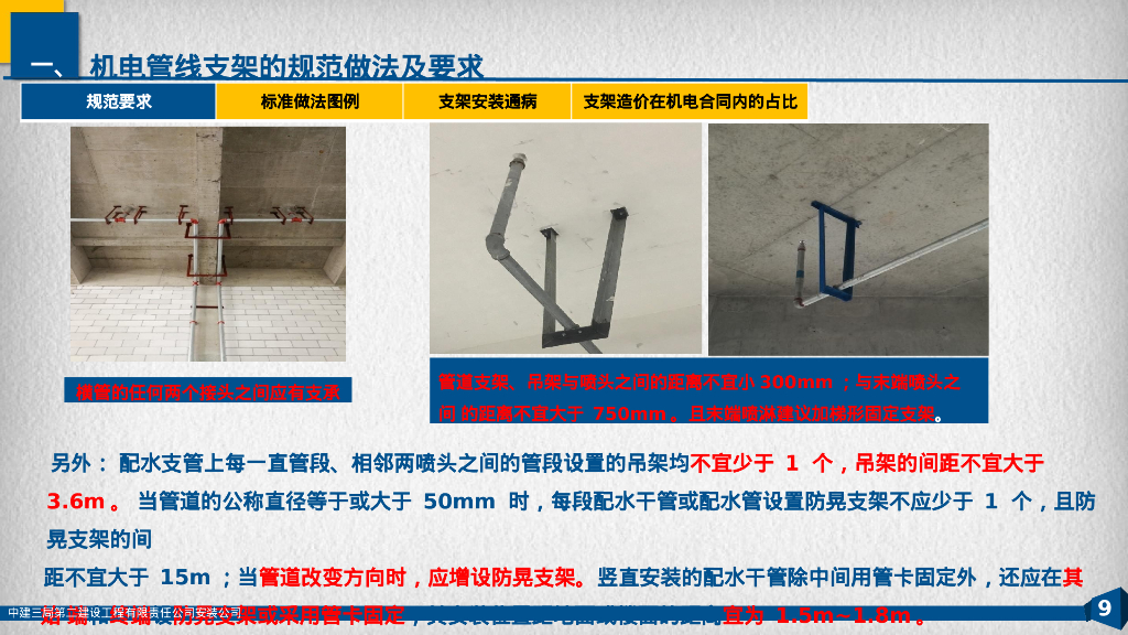 机电管线综合及成品支架规范做法指导图册_第9页