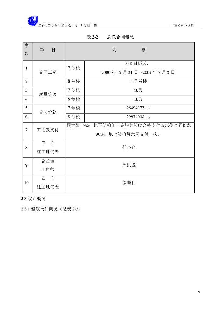 【北京】某东区高教住宅小区7号楼施组设计_第9页