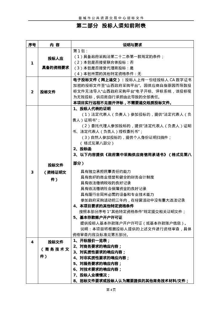 智慧城市-晋城市新型智慧城市建设二期项目（招标文件）_第8页
