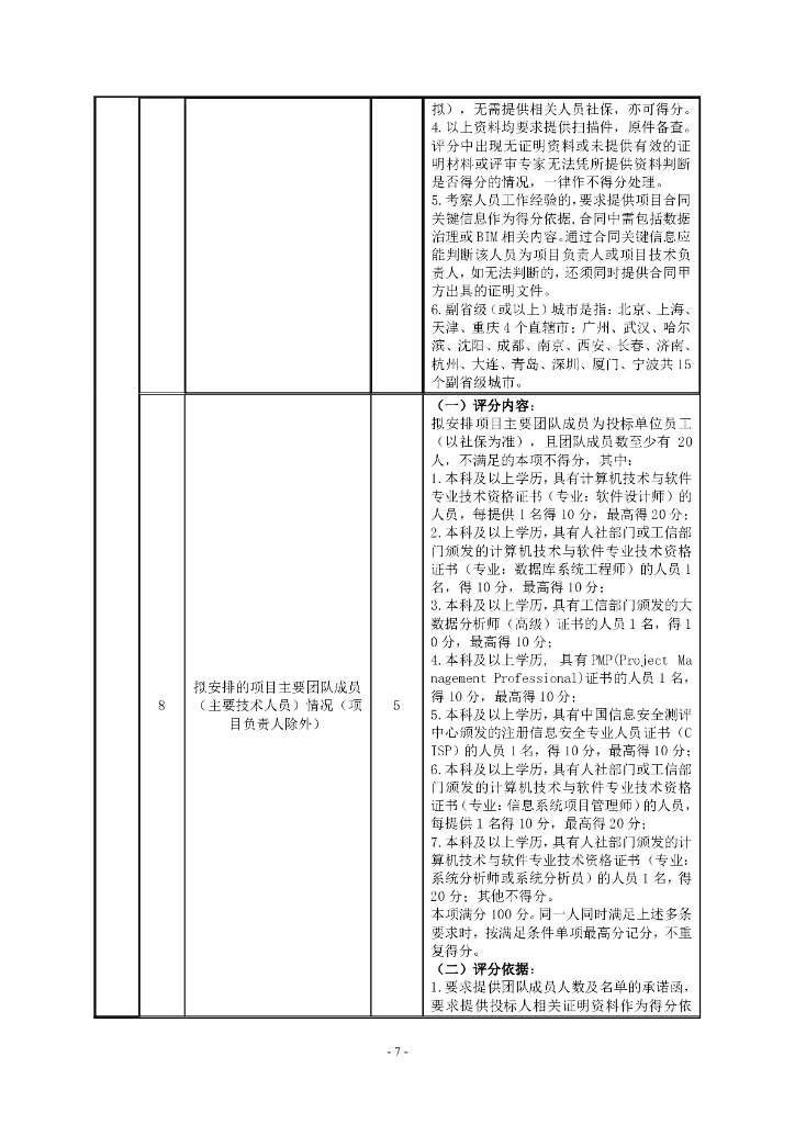 智慧发改-深圳市发展和改革委员会智慧投资项目招标文件_第7页