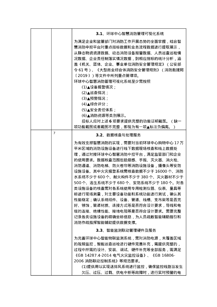 智慧消防-成都高新区环球中心智慧消防管理平台采购项目招标文件_第9页