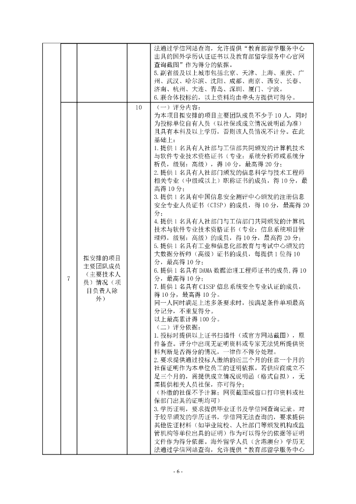 深圳市民政局“智慧民政”建设项目招标文件_第6页