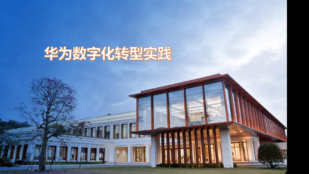 华为<em>数字化转型</em>实践 海报