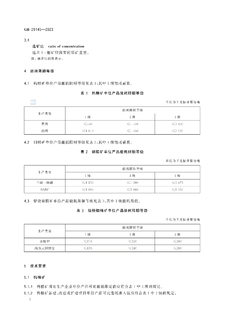 GB 29145-2023 标准预览