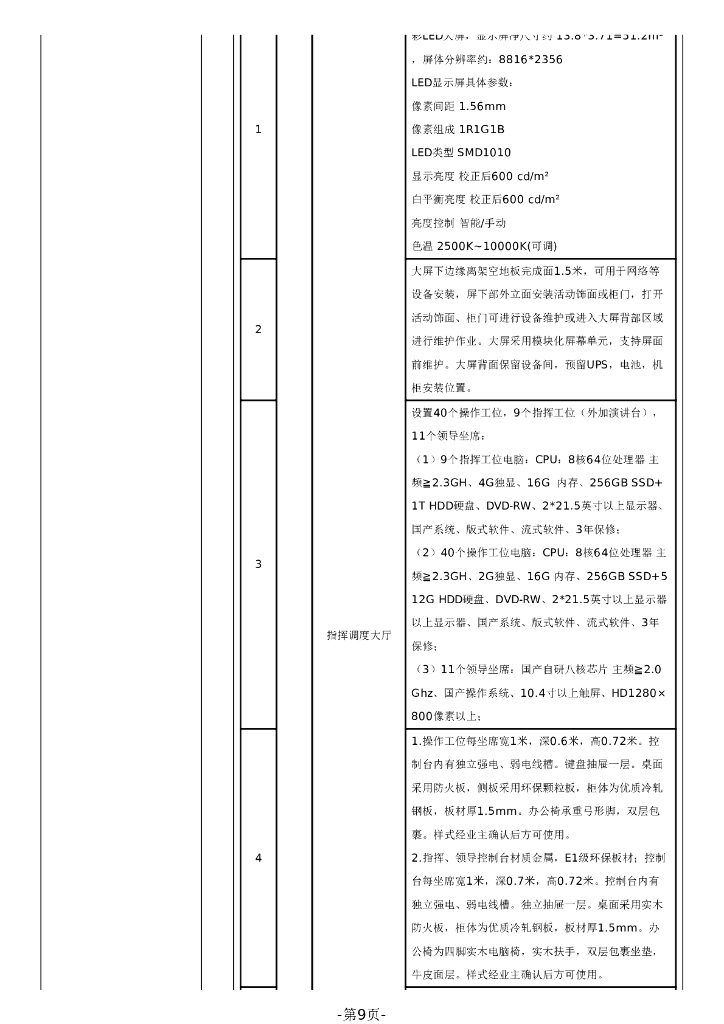 智慧城管-惠州市城市运行管理服务平台项目招标文件_第9页