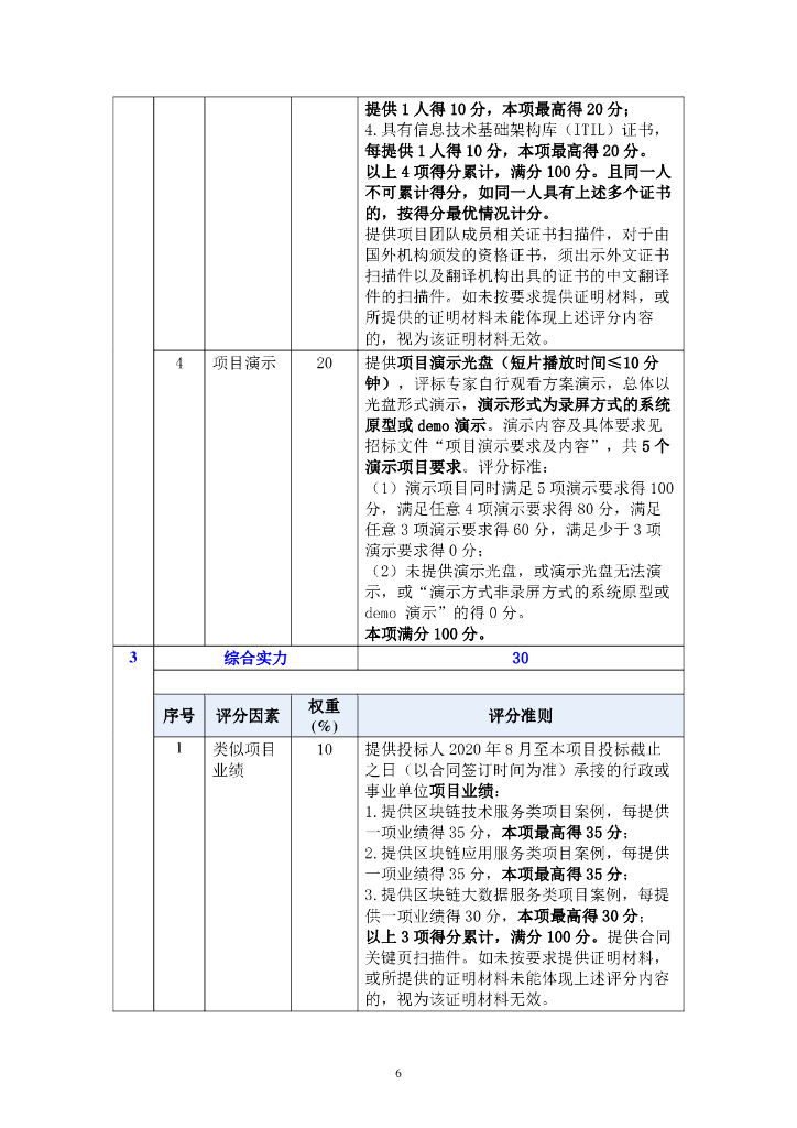 智慧政务-深圳市南山区区块链政务服务协同应用平台项目招标文件_第7页