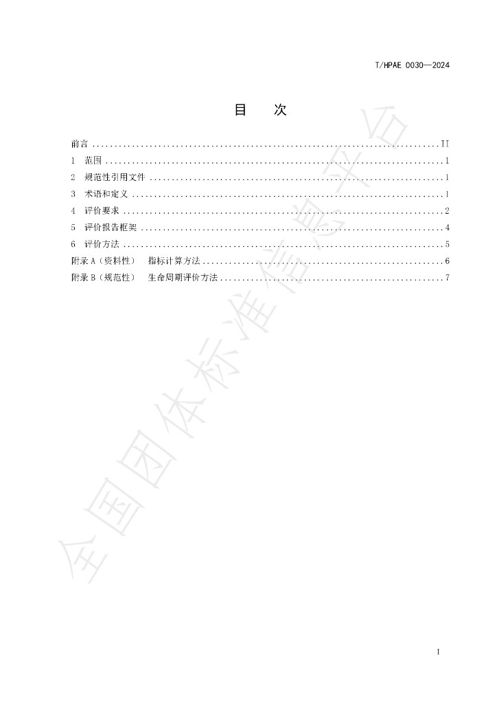T/HPAE 0030-2024 标准预览