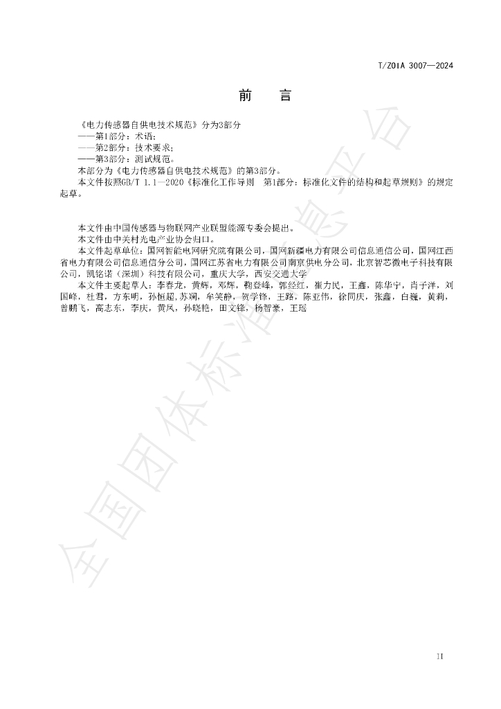 T/ZOIA 3007-2024 标准预览
