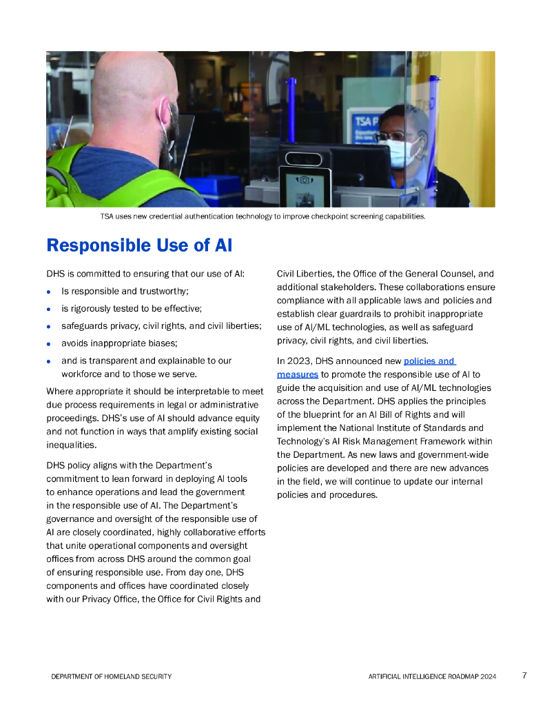 美国国土安全部：2024年人工智能路线图报告（英文版）_第6页