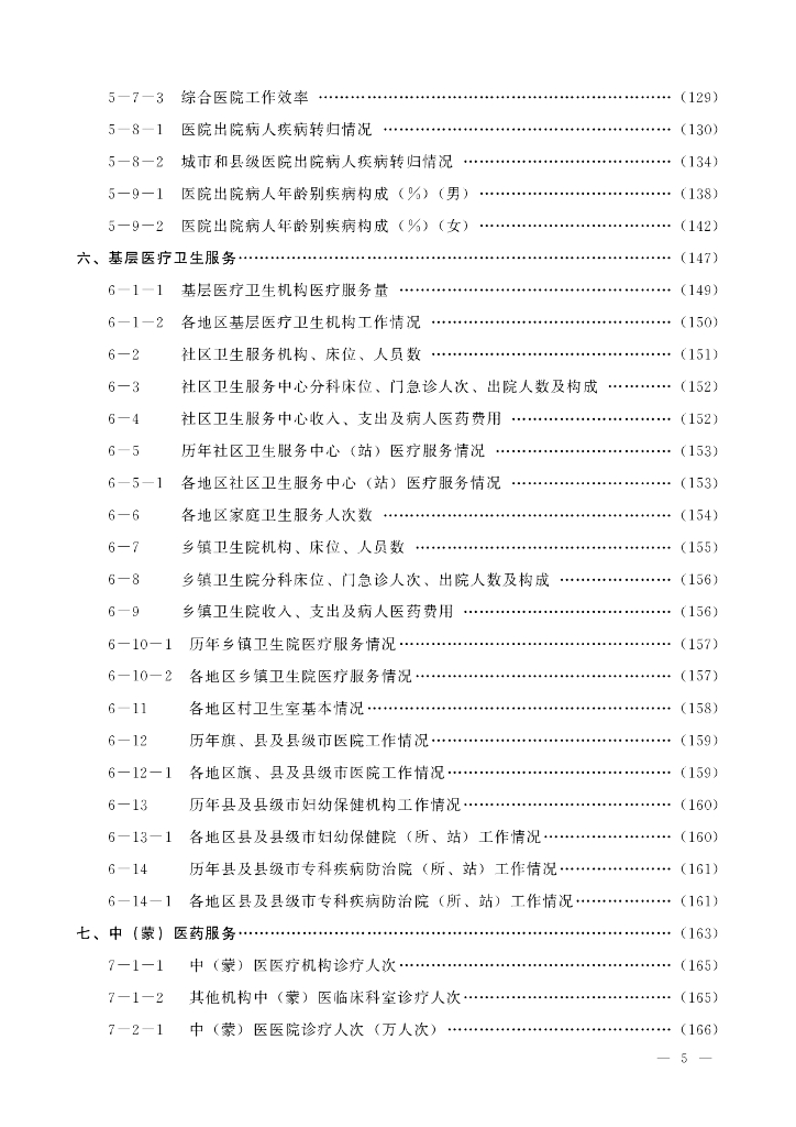 2023内蒙古卫生健康统计年鉴_第9页