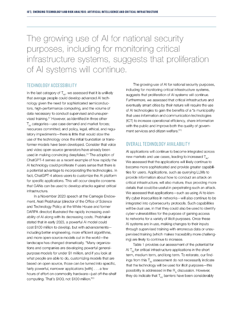 Rand兰德：新兴技术与风险分析报告-人工智能与关键基础设施（英文版）_第10页