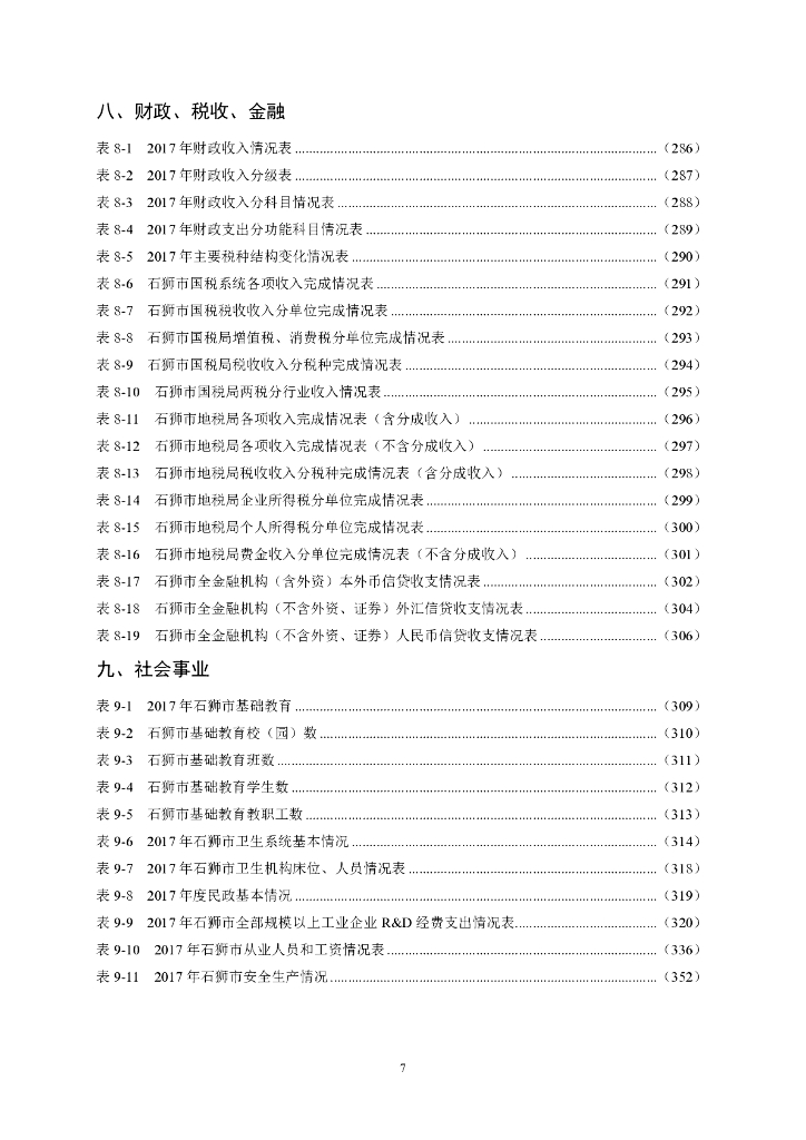 石狮统计年鉴（2018年）_第7页