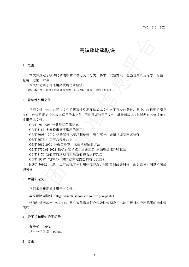 T/CI 315-2024 标准预览