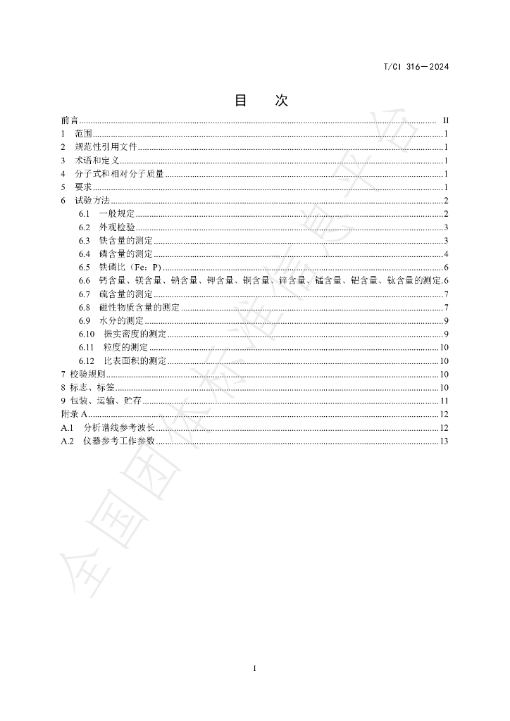 T/CI 316-2024 标准预览