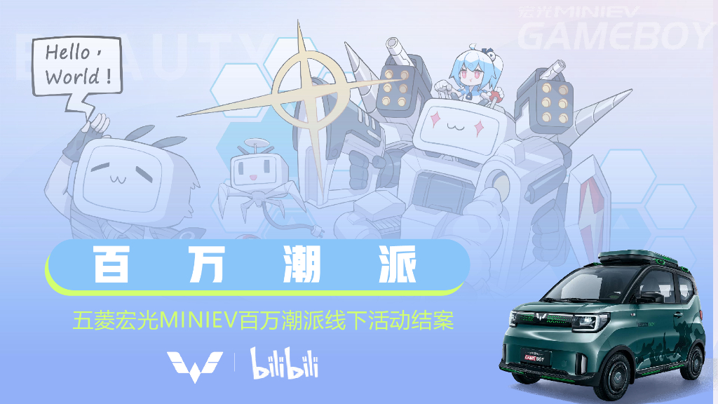 五菱宏光MINIEV百万潮派线下活动结案