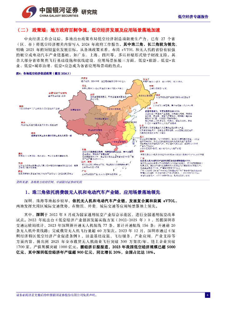 中国银河：新质生产力之低空经济专题报告之二：低空之境，无限未来_第6页