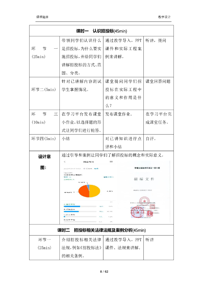 《建设工程项目管理》课程教学设计_第8页