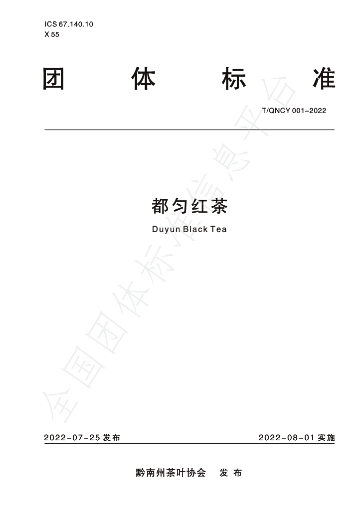 T/QNCY 001-2022 标准预览