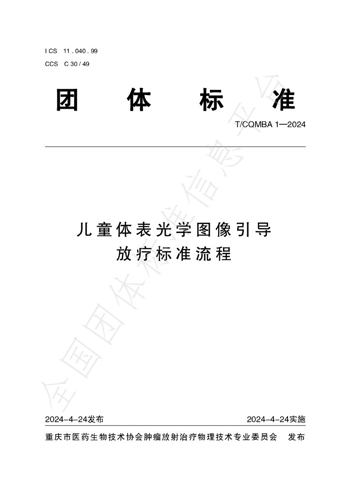T/CQMBA 1-2024 标准预览