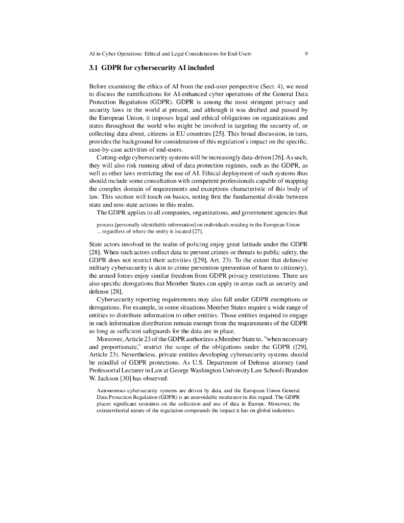 奥斯陆和平研究所：网络运营中的人工智能：最终用户的道德和法律考虑（英文版）_第9页