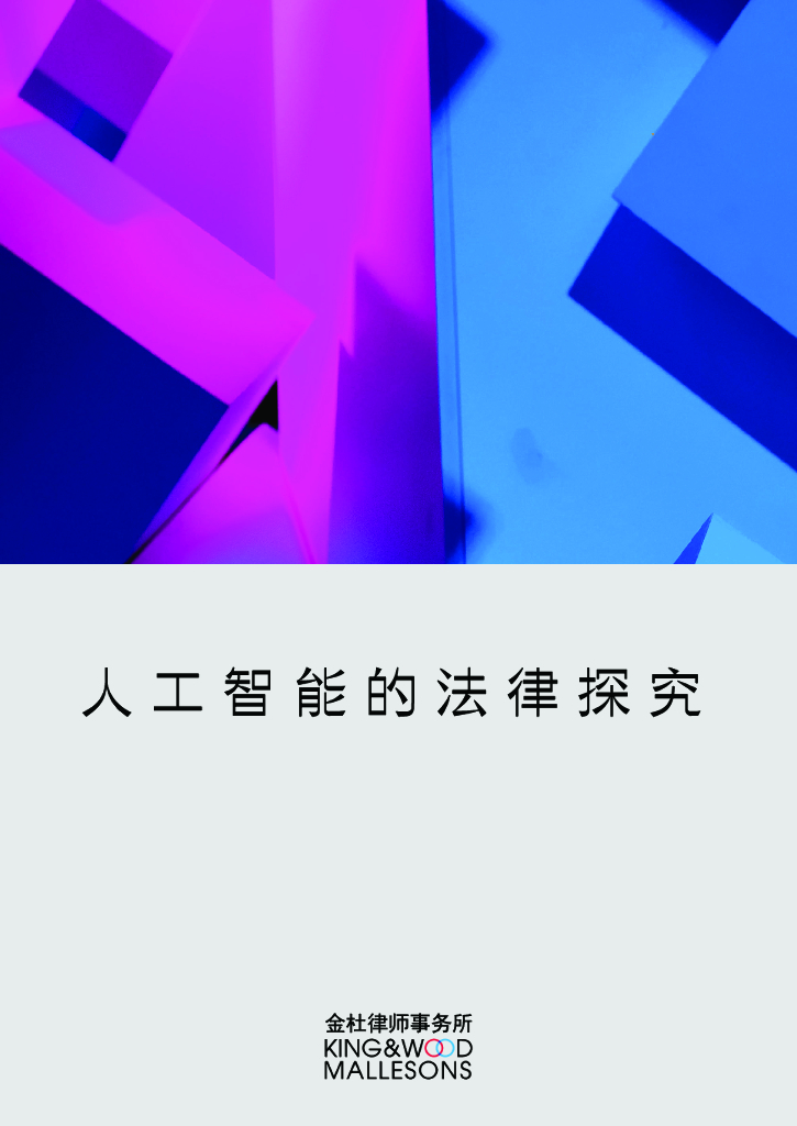 金杜律师事务所：2024<em>人工智能</em>的法律探究报告 海报