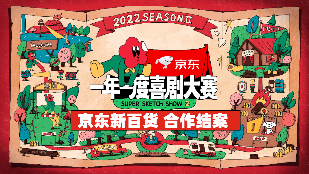 京东：一年一度喜剧大赛2合作结案