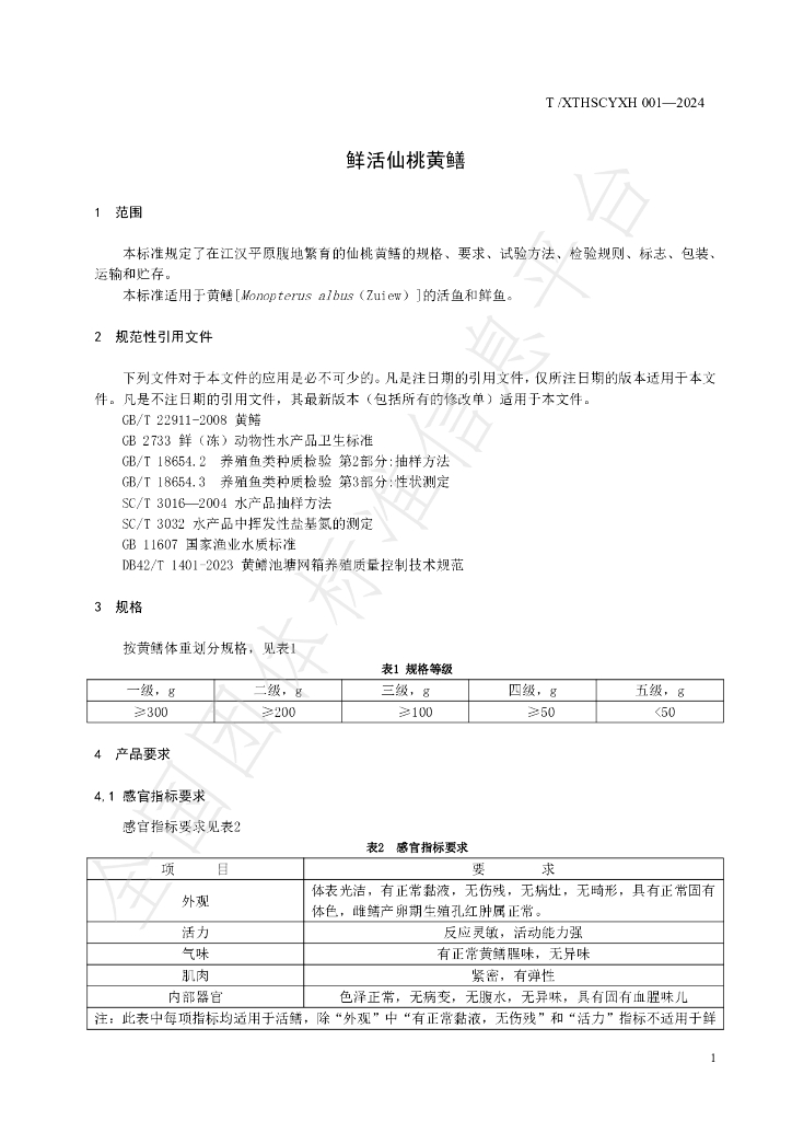 T/XTHSCYXH 001-2024 标准预览